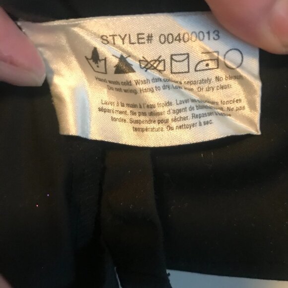 Club Monaco Women’s Shirt Blouse Black Large EUC - Picture 6 of 10